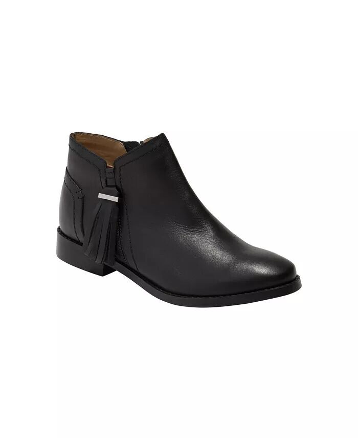 

Кожаные ботильоны Claire с кисточками для больших девочек Jack Rogers, черный