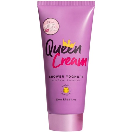 

Так... Женский веганский крем для душа Sorry Not Sorry Queen Cream, йогурт для душа, 200 мл So…