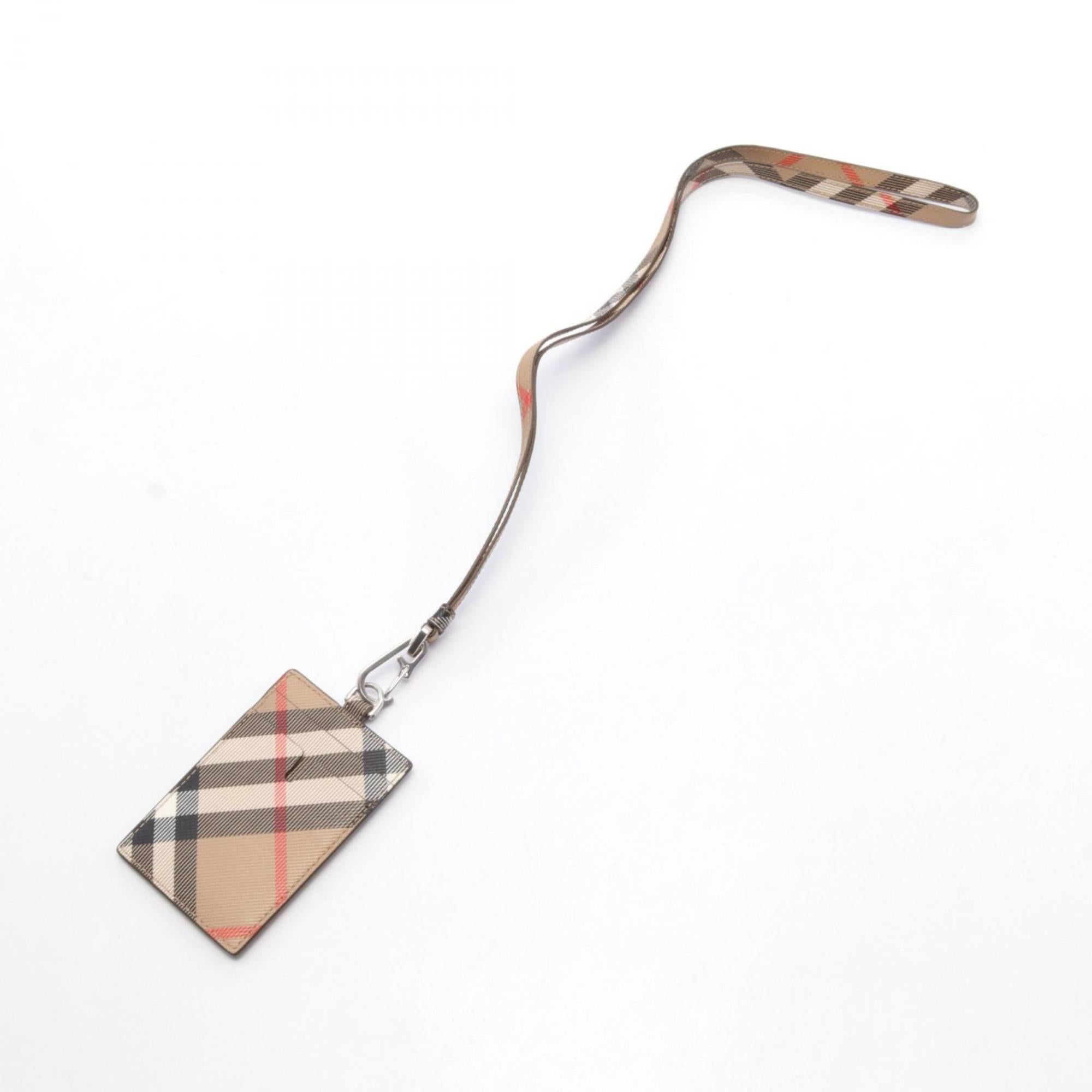 

Визитница Burberry Coated Canvas, бежевый/черный/мультиколор