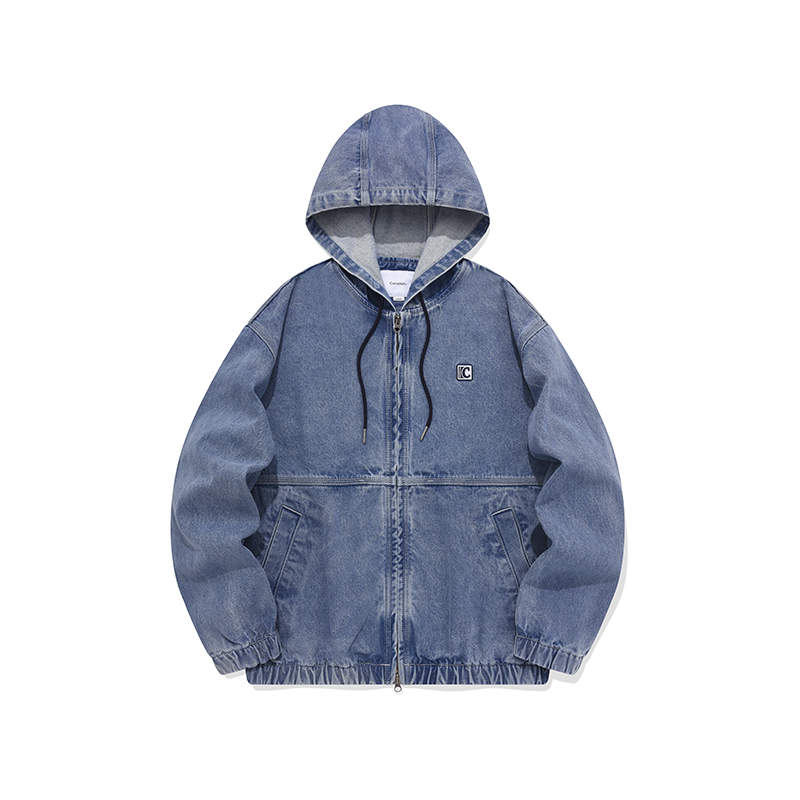 

COVERNAT Джинсовая куртка унисекс светло-голубого цвета, Light Blue