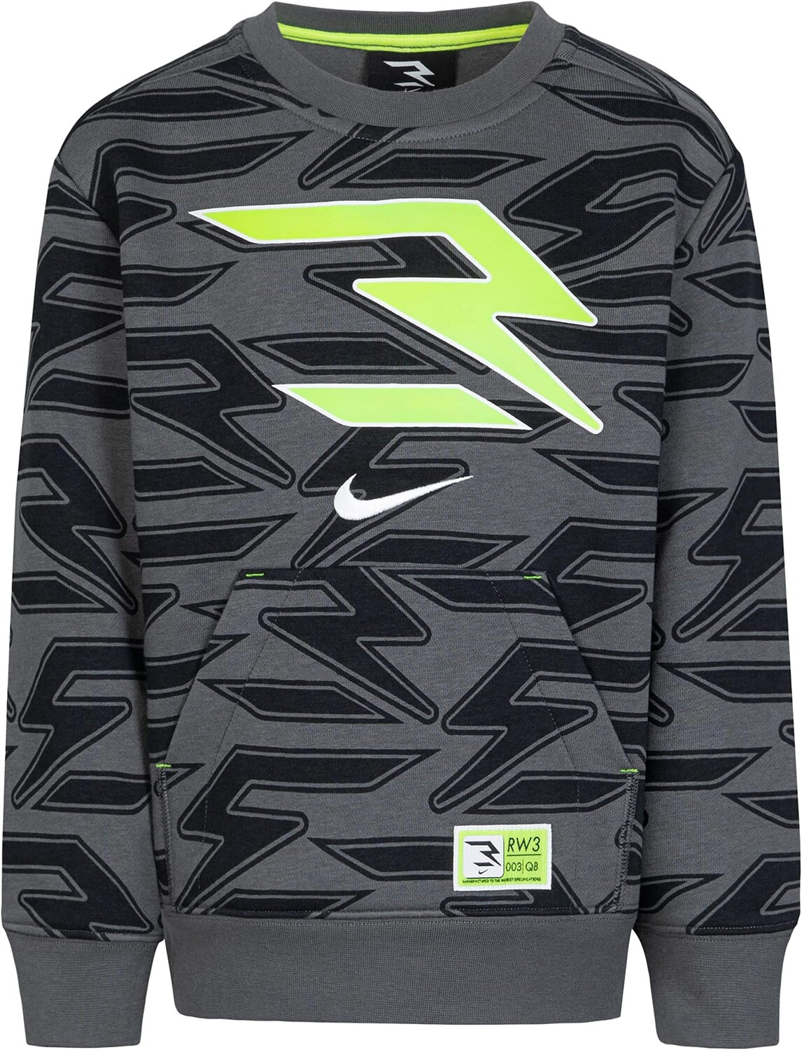 

Толстовка Nike Signature Crew, цвет Iron Gray
