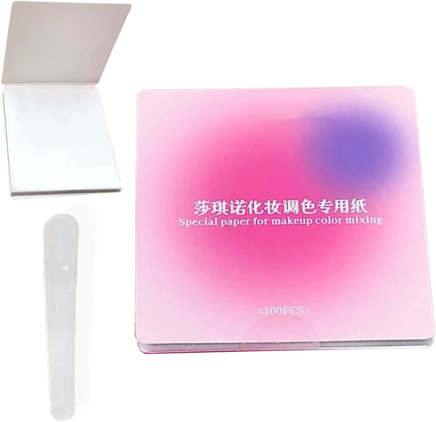 Палитра для смешивания лака Nail Color Mixing Paper, 100 листов, водонепроницаемая