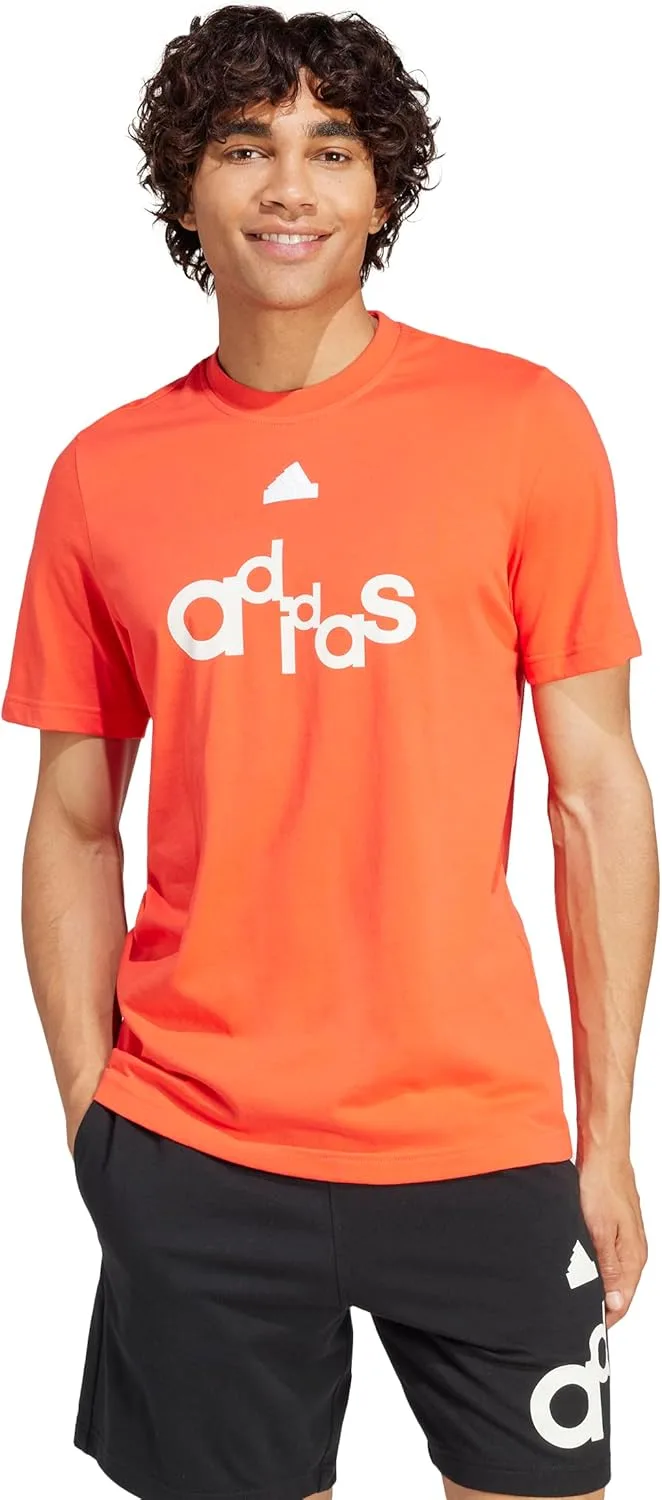 Футболка Adidas с принтом — фото 2