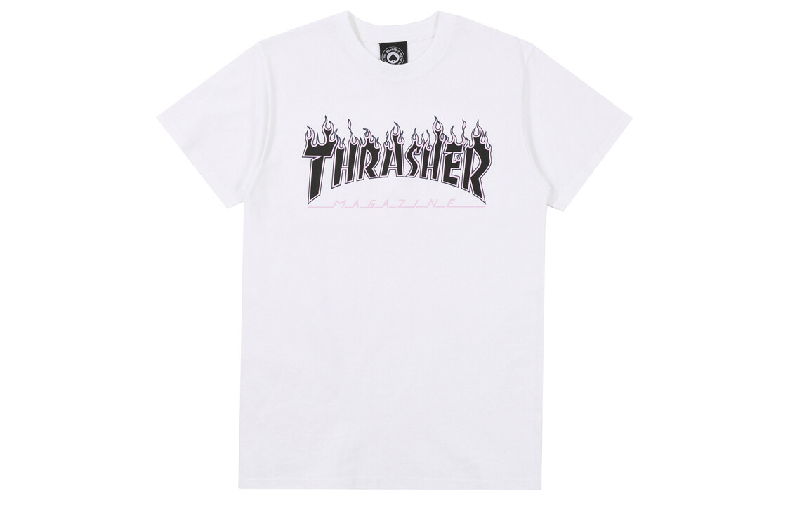 

Thrasher Футболка унисекс «Трэшер», Белый
