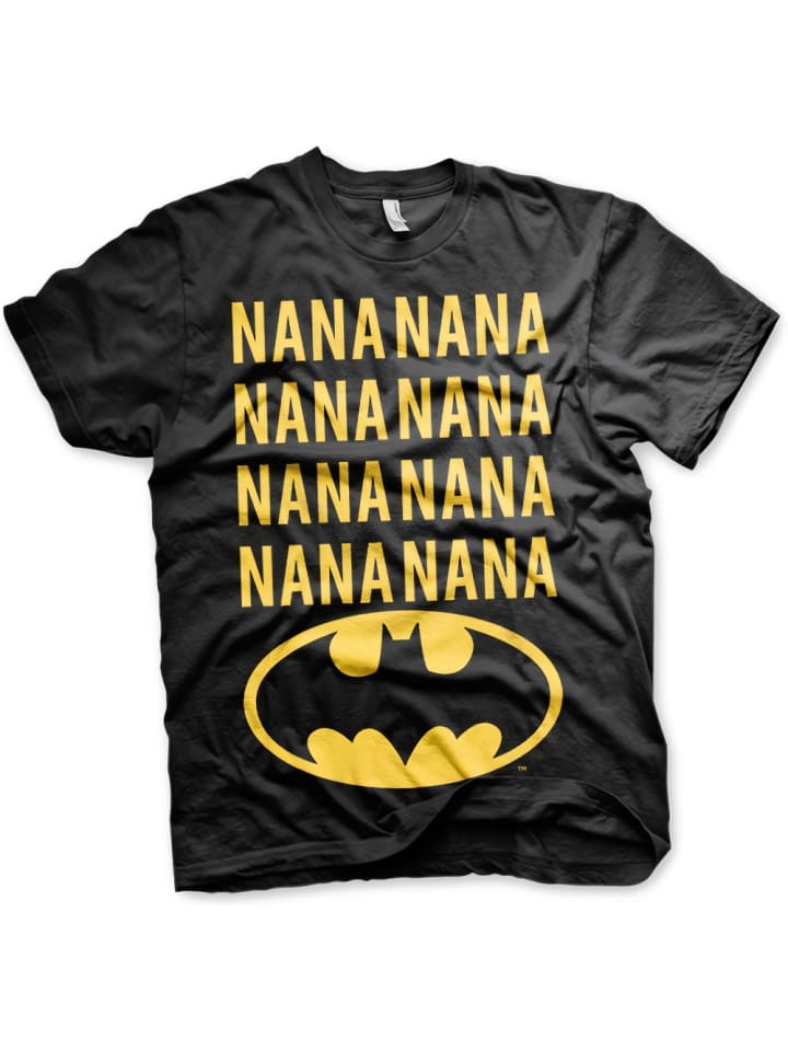 

Футболка Nana Big Tall T-Shirt черного цвета Batman, Черный, Футболка Nana Big Tall T-Shirt черного цвета Batman