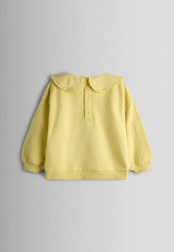 Толстовка с аппликацией в виде зайчика Jojo Maman Bébé, Light Yellow — фото 2