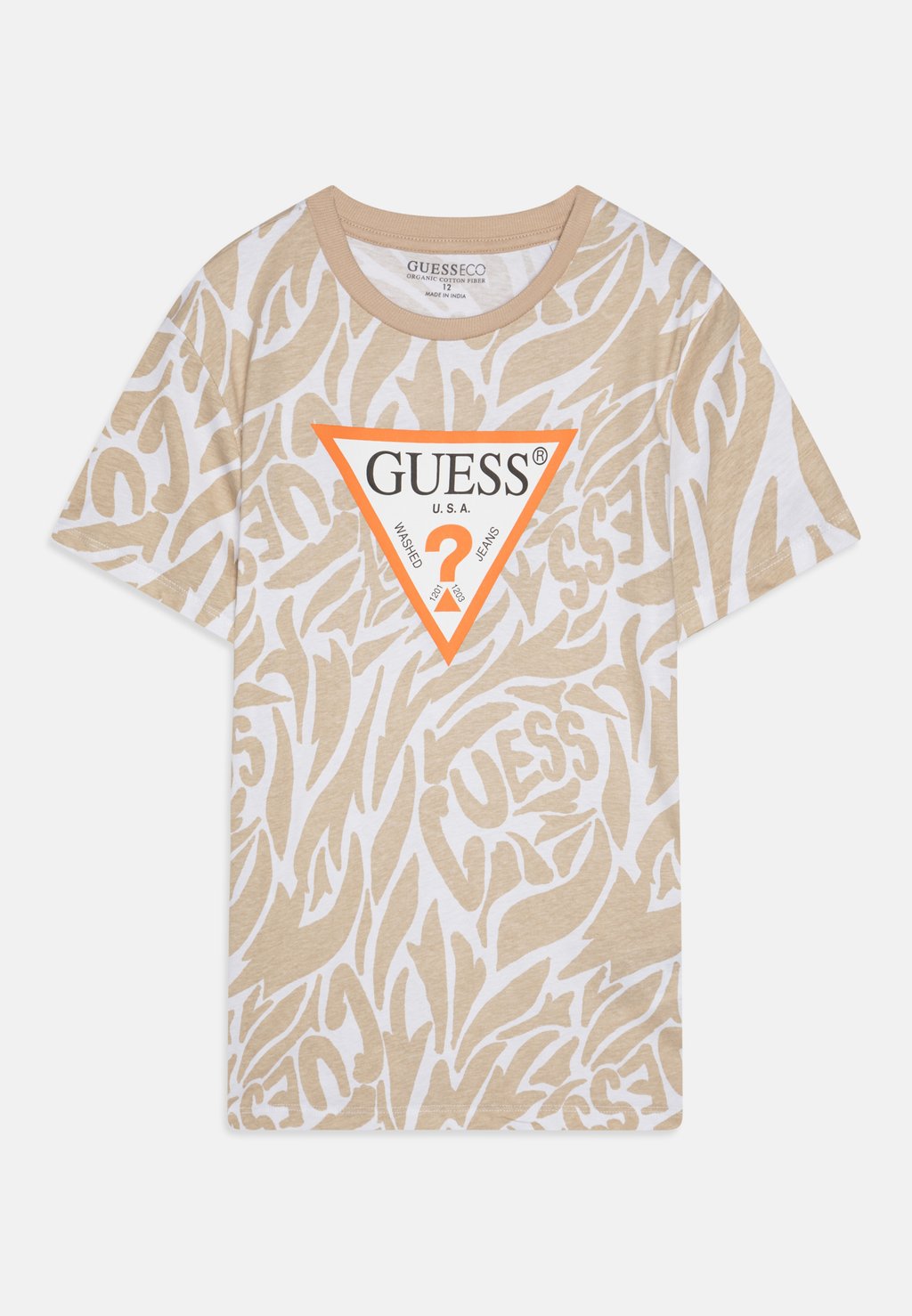

Футболка с принтом JUNIOR Guess, мультиколор