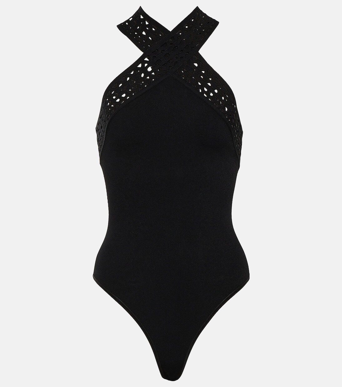 

Боди Vienne с вырезом халтер ALAÏA, черный