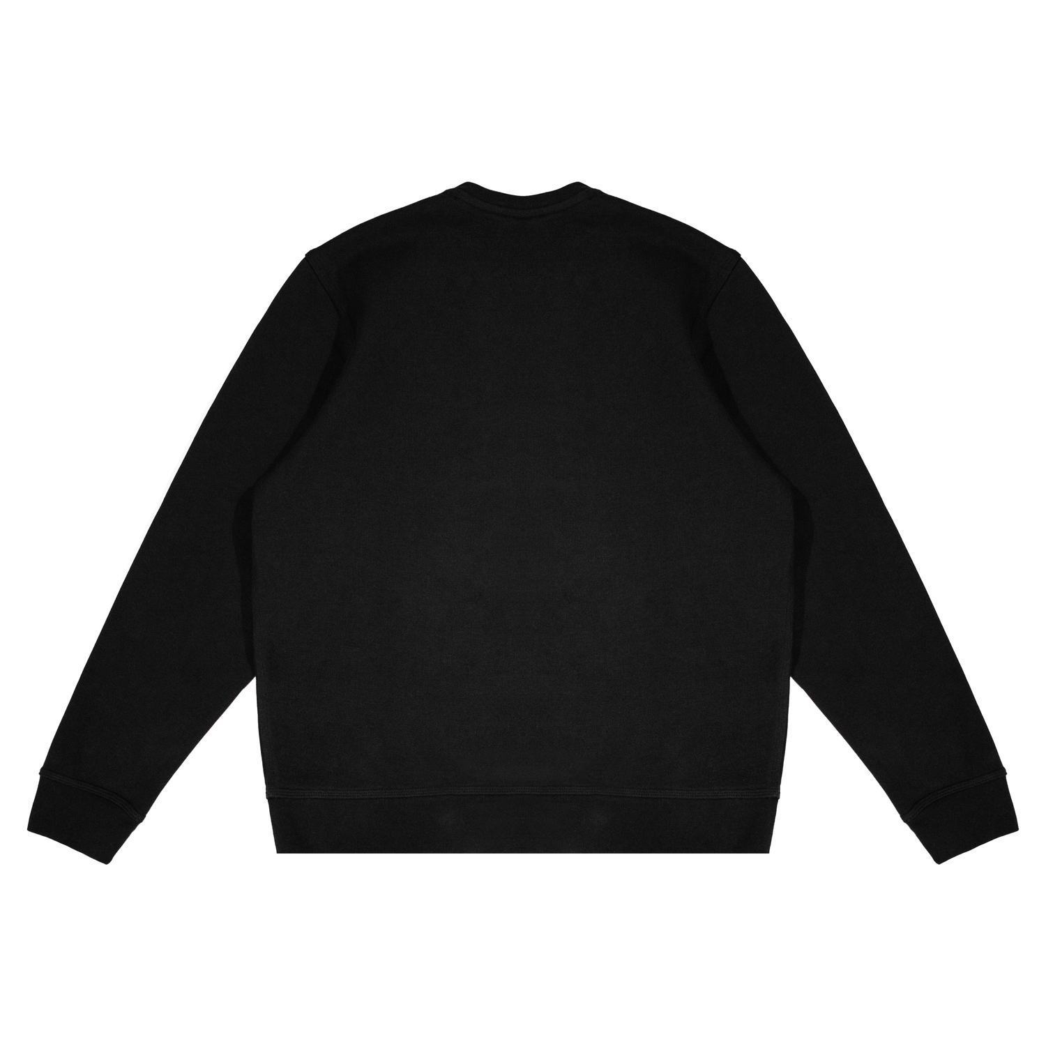 Nike Минималистичный универсальный свитшот с круглым вырезом Unisex Black — фото 3