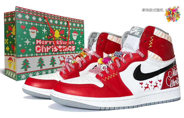 

Кросовки Air Jordan 1 Vintage Basketball Women's High-Top, красный/белый