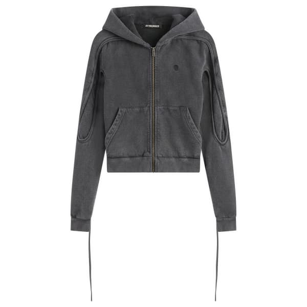 

Толстовка с застежкой-молнией Ottolinger, черный wash