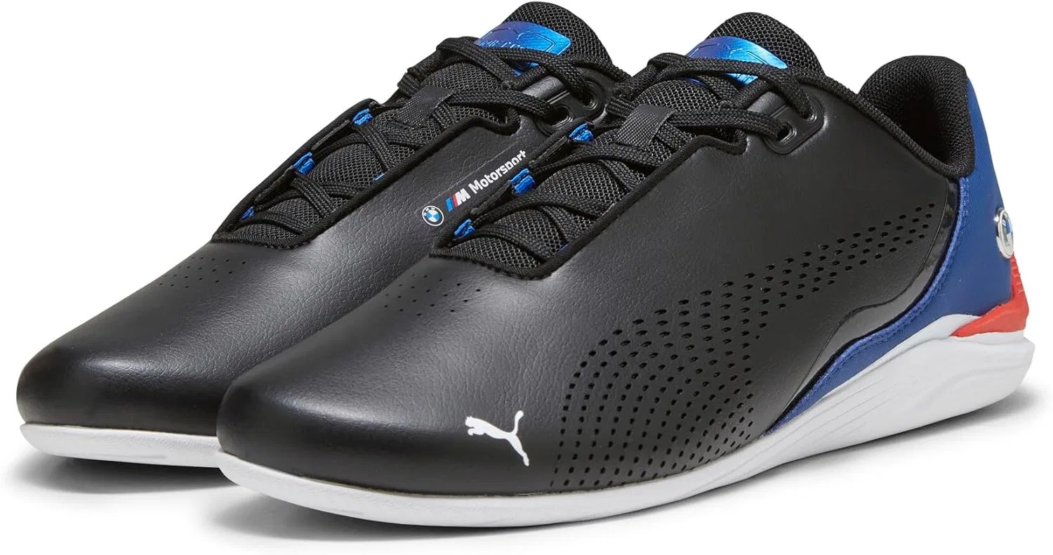 Кроссовки PUMA BMW MMS Drift Cat Decima, белые, артикул 307304 06 — фото 4