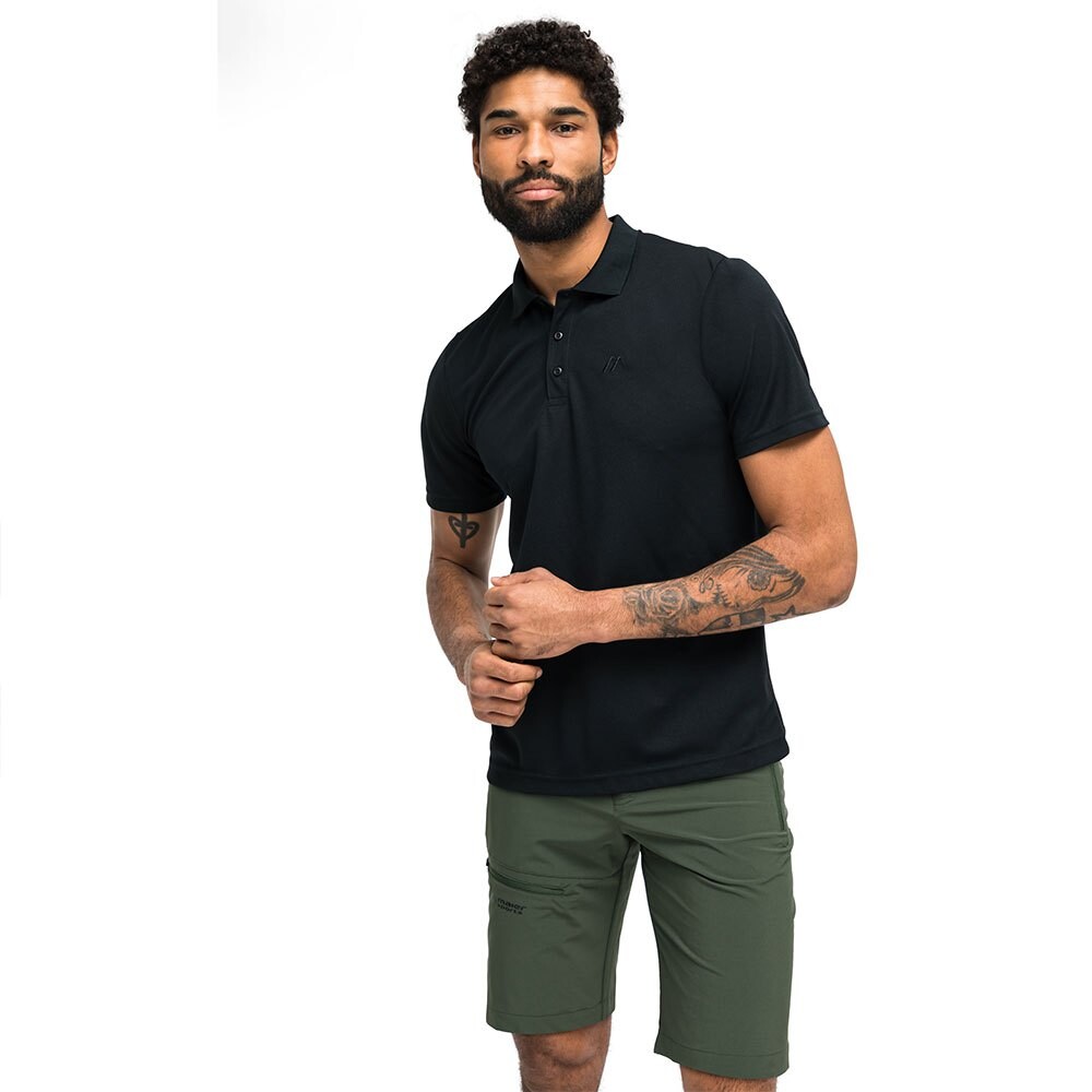 

Спортивное поло Maier Sports Ulrich, черный