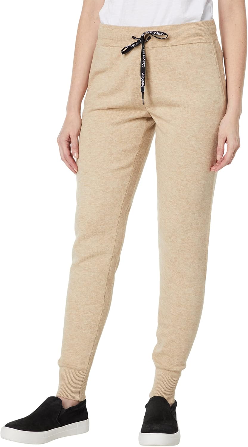 

Мужские трикотажные брюки-джоггеры Calvin Klein, Heather Latte