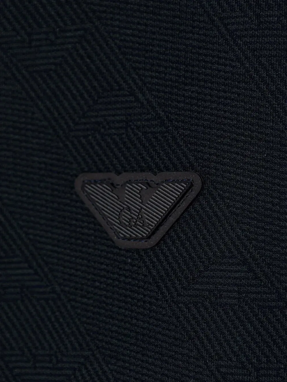 Худи на молнии Emporio Armani Kids, синий — фото 3