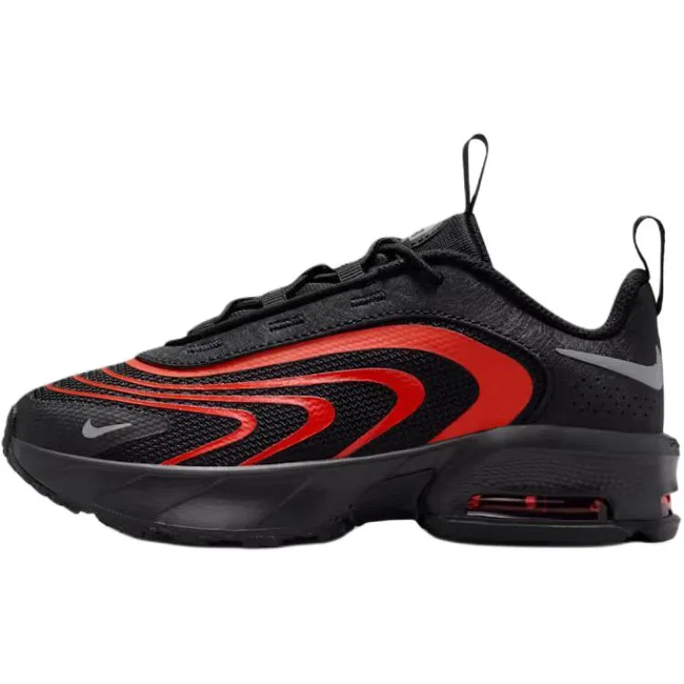 Кроссовки детские Air Max Fire Low top беговые Black Red Kids' Nike