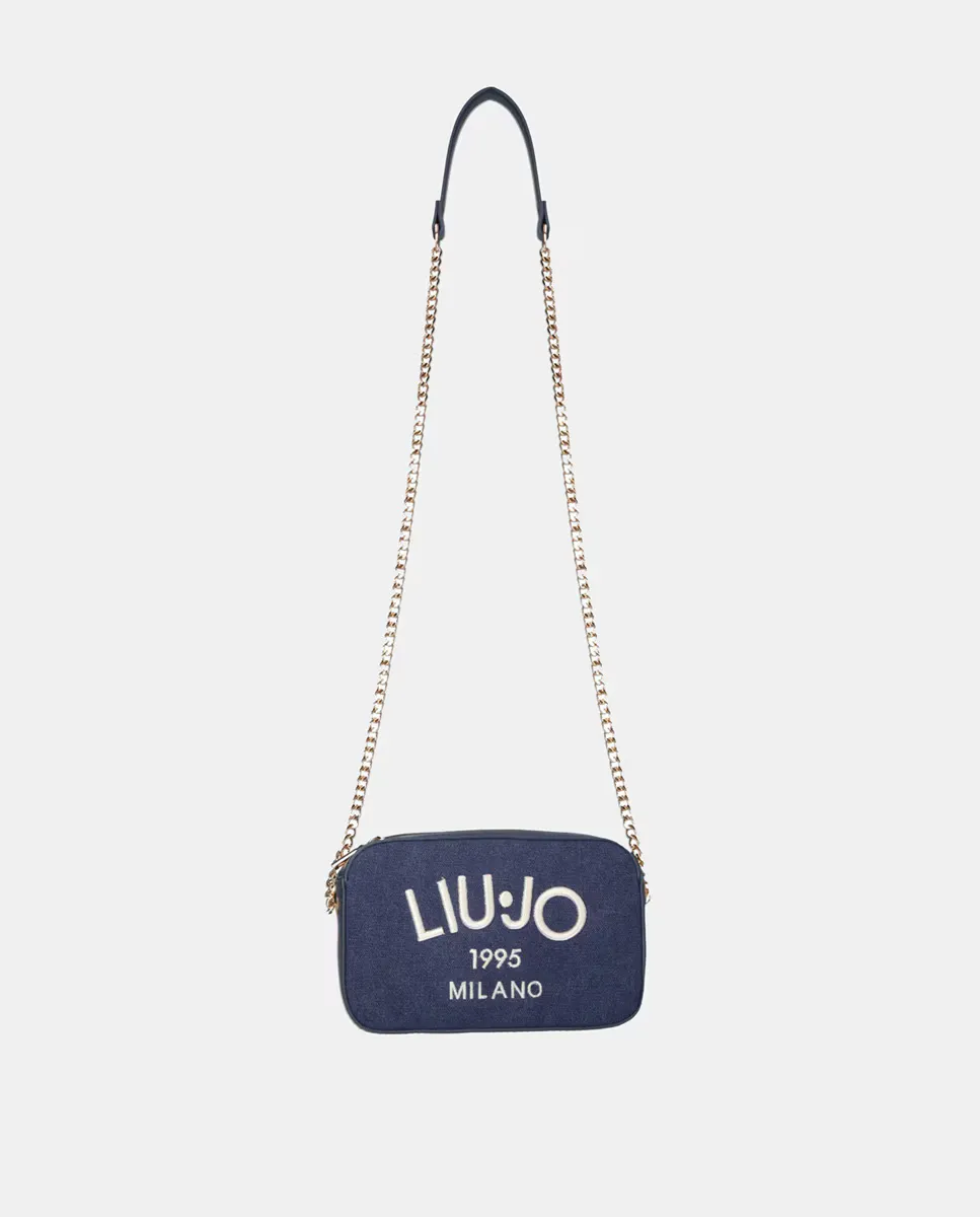

Сумка с логотипом LIUJO, темно-синий