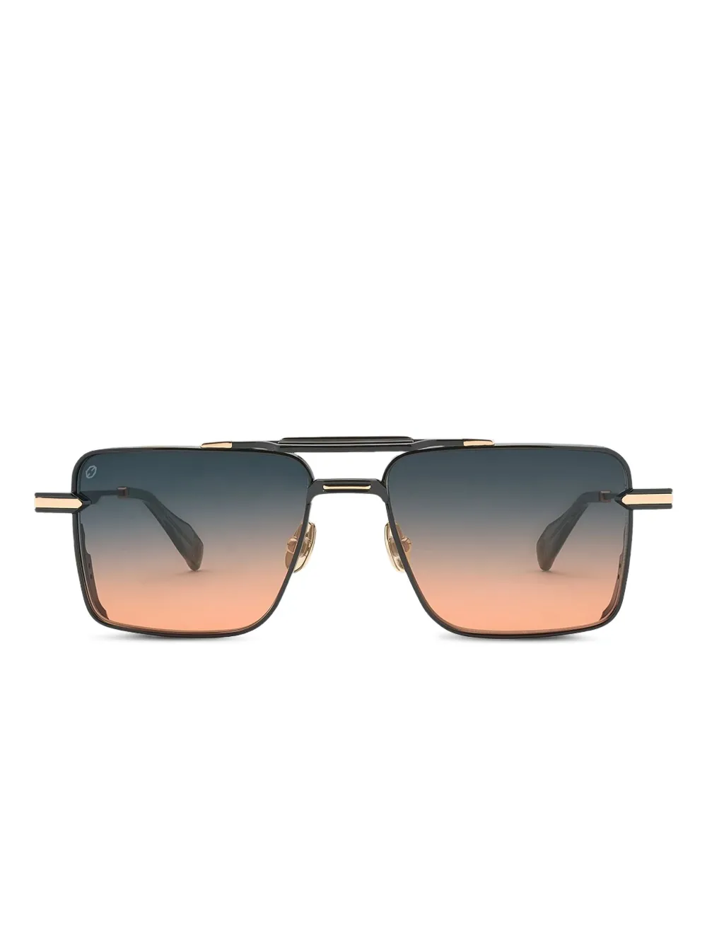

Солнцезащитные очки GTB с двойным мостом T Henri Eyewear, черный