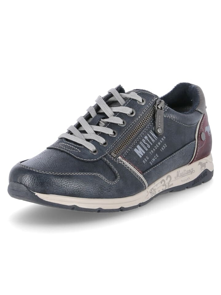 

Туфли на шнуровке Mustang Low Sneaker, синий