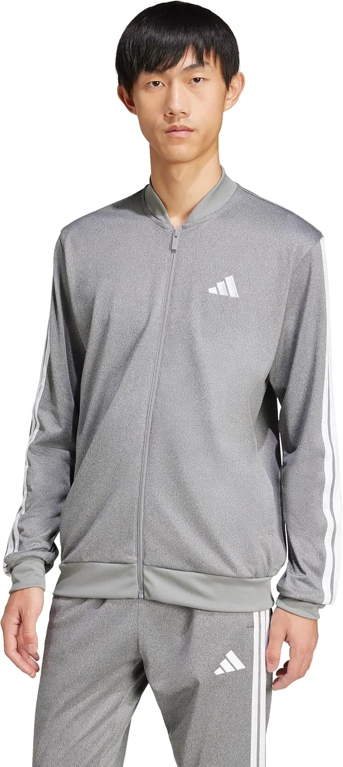 Куртка для бега adidas, Black Melange — фото 2