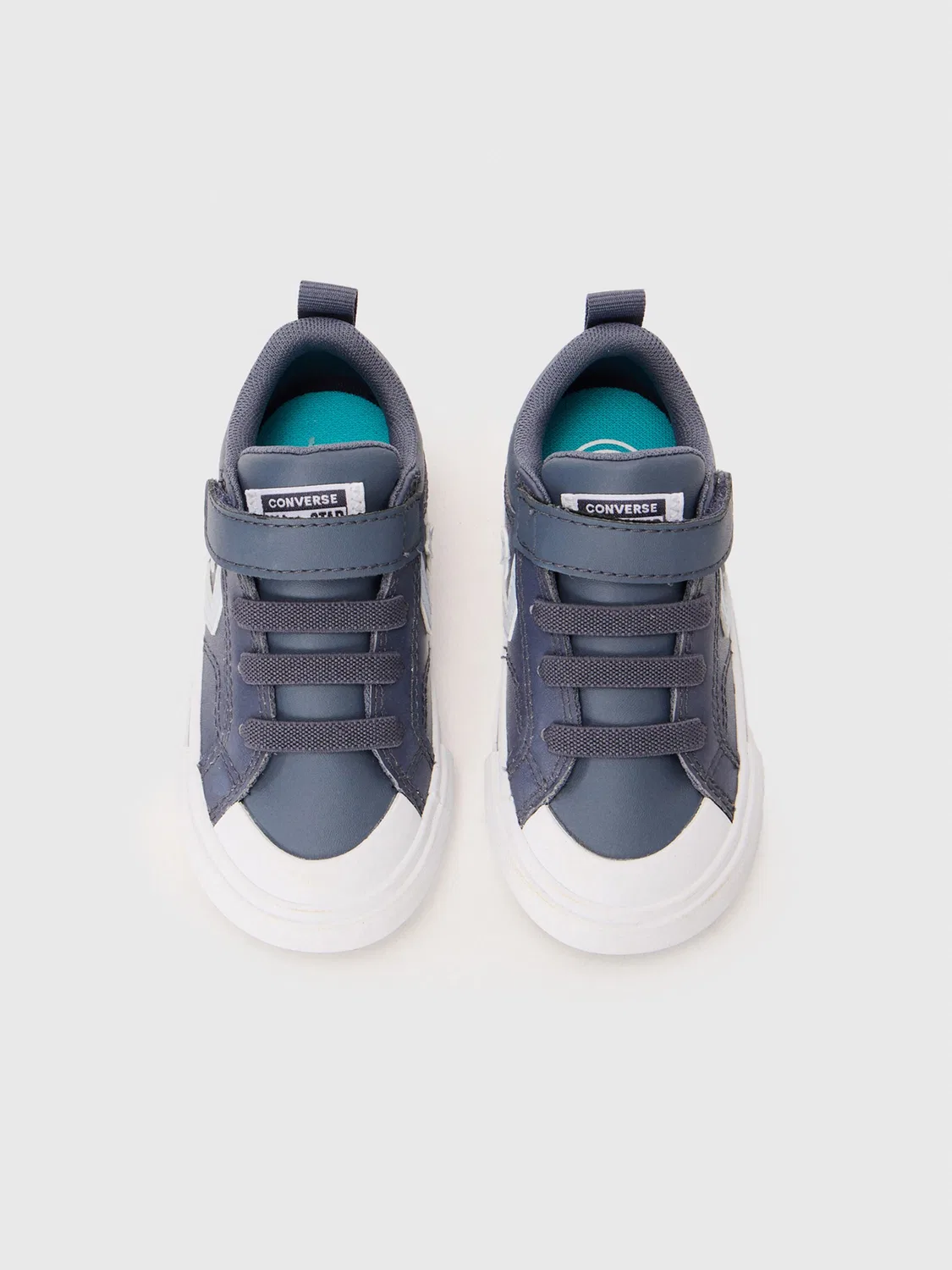 Кроссовки Converse Pro Blaze в цвете Горчица и пастельно-голубом — фото 3