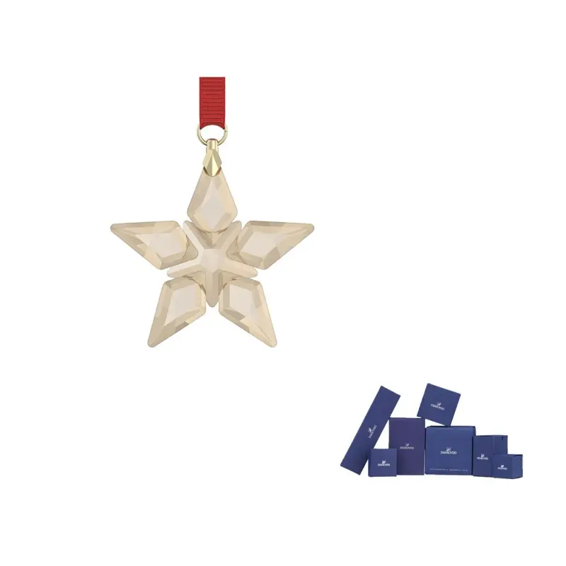 

Swarovski Кристальный кулон Звезда, Gold