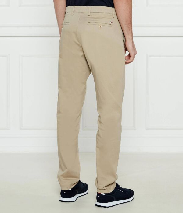 Брюки-Чиносы Harlem Tapered fit Tommy Hilfiger, желтый — фото 4