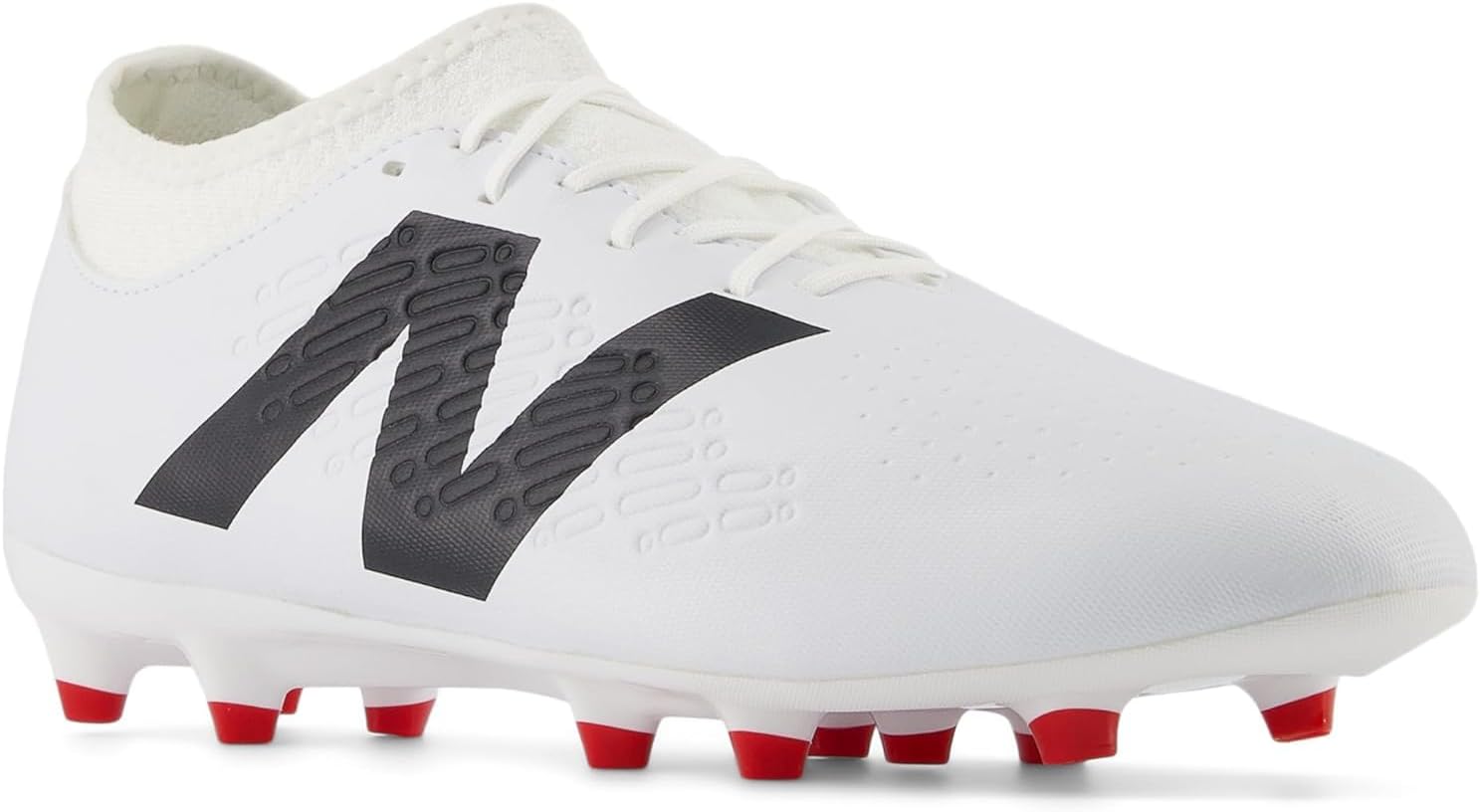 

Футбольные бутсы унисекс для взрослых New Balance Tekela V4 Magia FG, White/Black/True Red