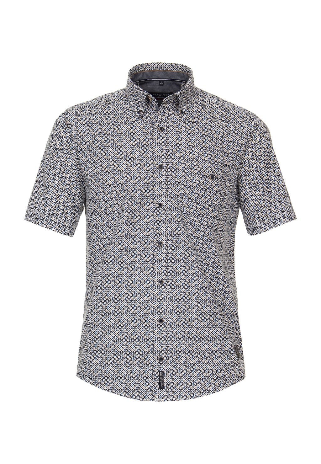 

Рубашка KURZARM PRINT CASUAL FIT CASAMODA, темно-синий