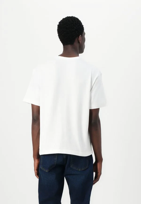 Укороченная базовая футболка Gap, Optic White — фото 3
