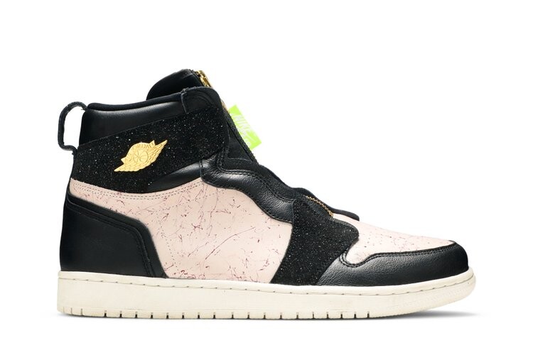 Кроссовки Air Jordan Wmns Air Jordan 1 High Zip 'Silt Red', красный