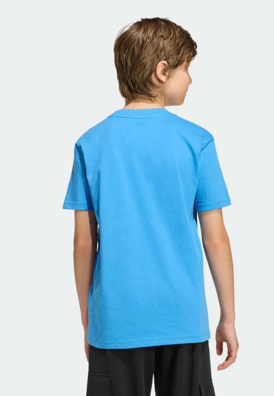 Спортивная футболка Adidas Sportswear Performance Shirt Essentials в цвете Azure — фото 3