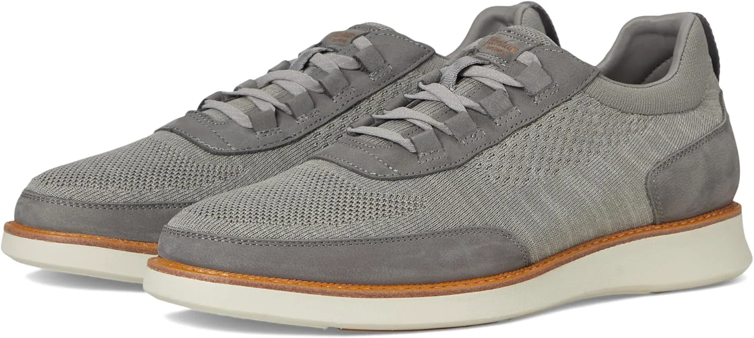 Мужские слипоны Florsheim Launch Knit с эластичной шнуровкой, серый — фото 3