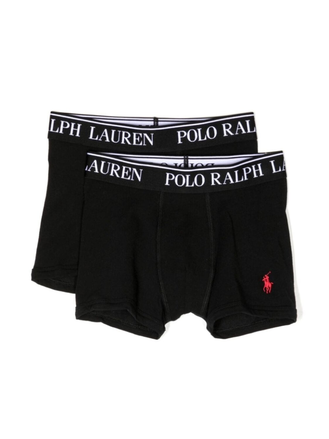 

Ralph Lauren Kids комплект из двух боксеров с логотипом Polo Pony, черный