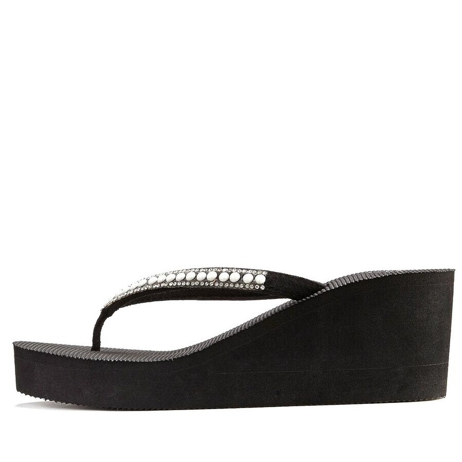 Сандалии LASCANA T-Bar Sandals, черный