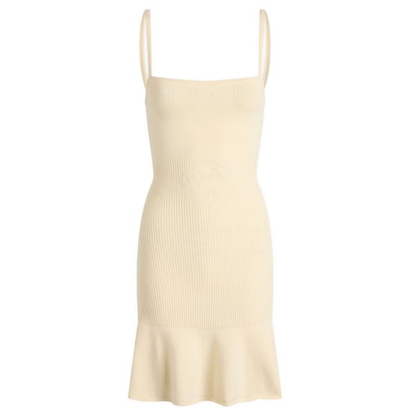 

Вязаное мини-платье Мари Peachy Den, кремовый