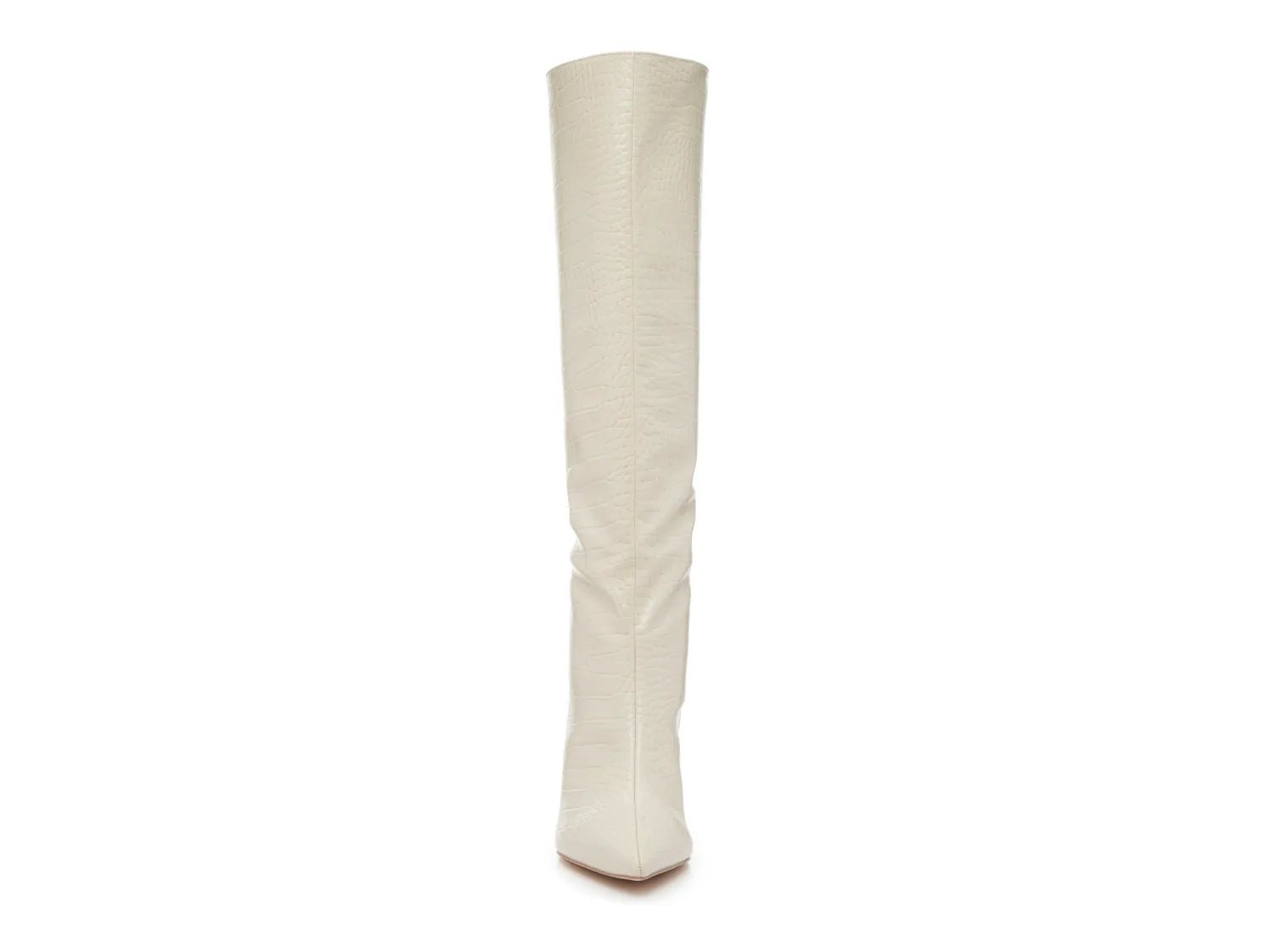 Ботинки Chinese Laundry Frankie Wide Calf Boot, Cream Croc Print — фото 2
