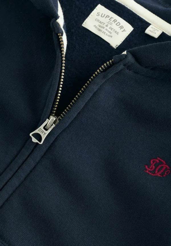 Толстовка на молнии стандартного кроя Superdry & Co, Navy — фото 3