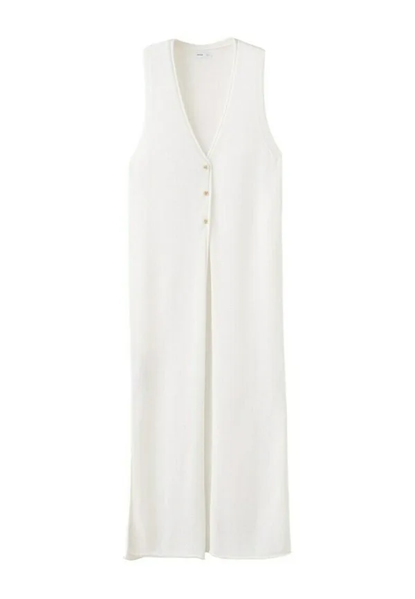 Подростковый кардиган кремового цвета Mango Kids, Off-White — фото 2