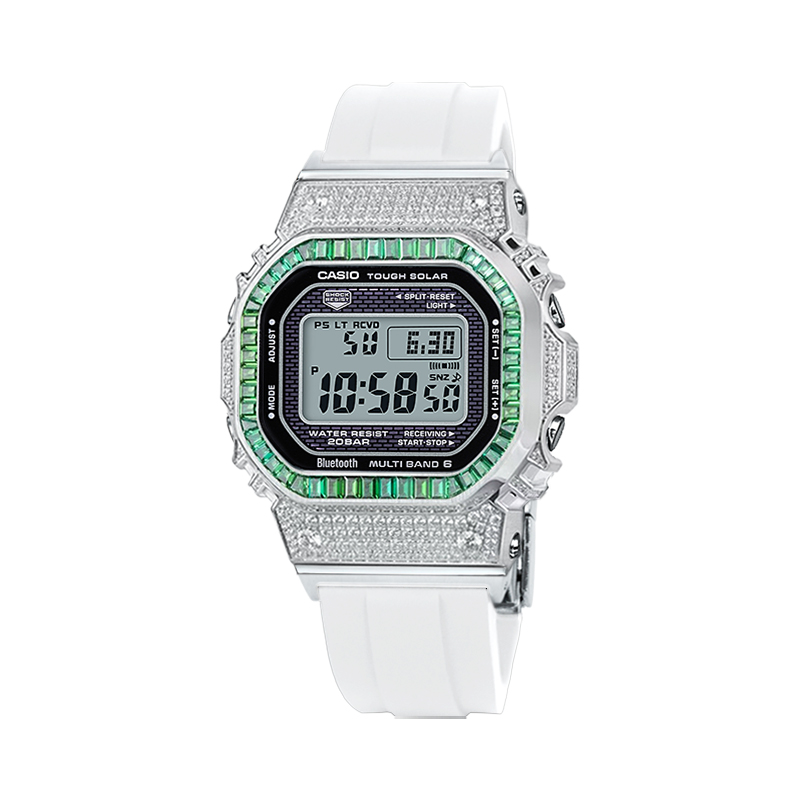 

Casio Часы Retrofit Series с солнечным механизмом, полимерным ремешком, унисекс, серый циферблат