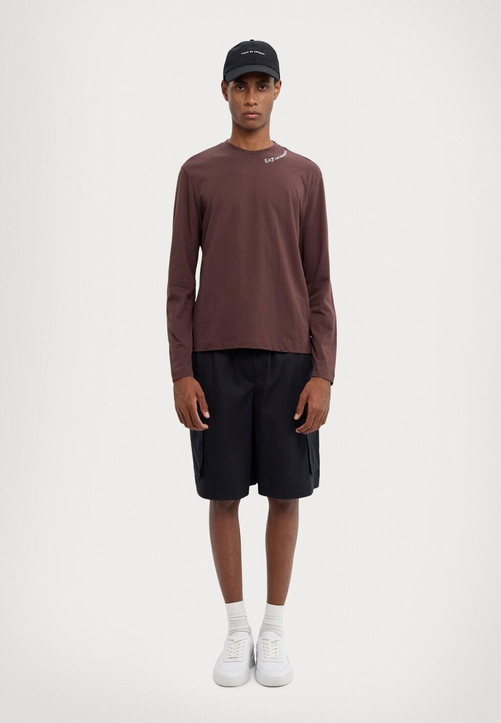 

Рубашка с длинным рукавом UNISEX EA7 Emporio Armani, Бордо