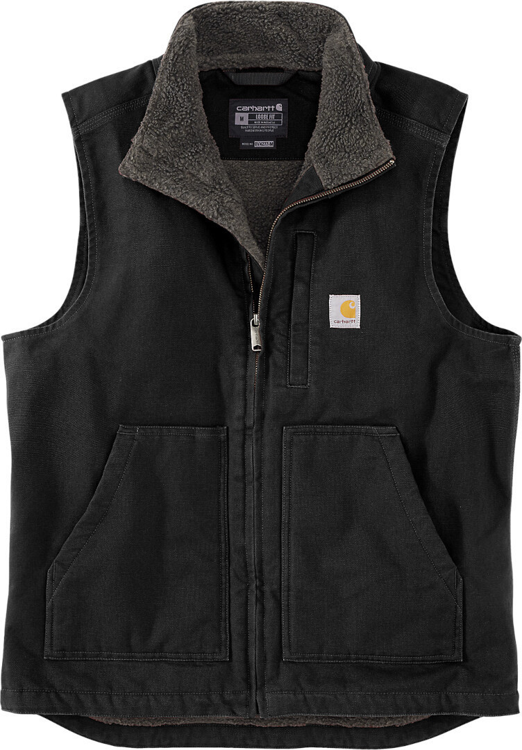 

Жилет Carhartt Duck Mock Neck Vest, черный