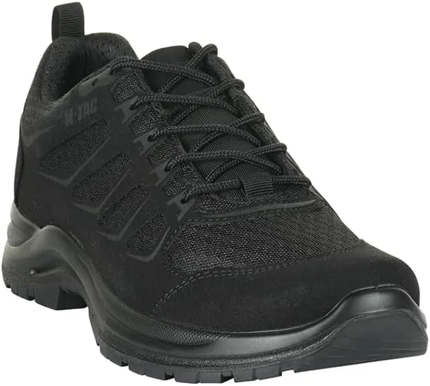 Тактические кроссовки M-Tac Trainers Tactical IVA Trainers Shoes Мужские тактические спортивные кроссовки армейского образца, черный — фото 3