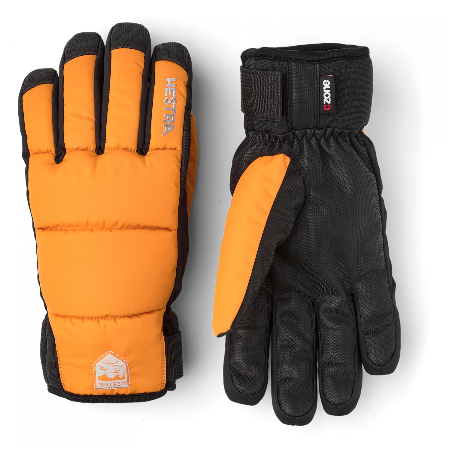 

Перчатки Hestra Czone Frost Primaloft 5 Finger, оранжевый