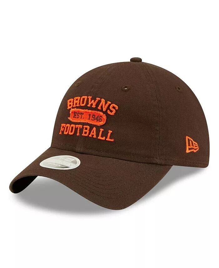 

Женская коричневая кепка Cleveland Browns Formed 9TWENTY Adjustable Hat New Era