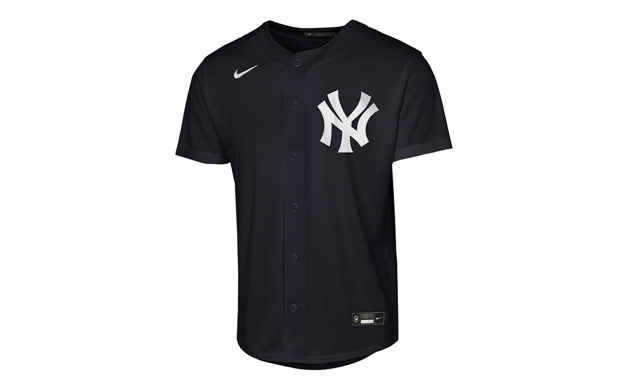 Бейсбольная куртка Nike x MLB для подростков черная