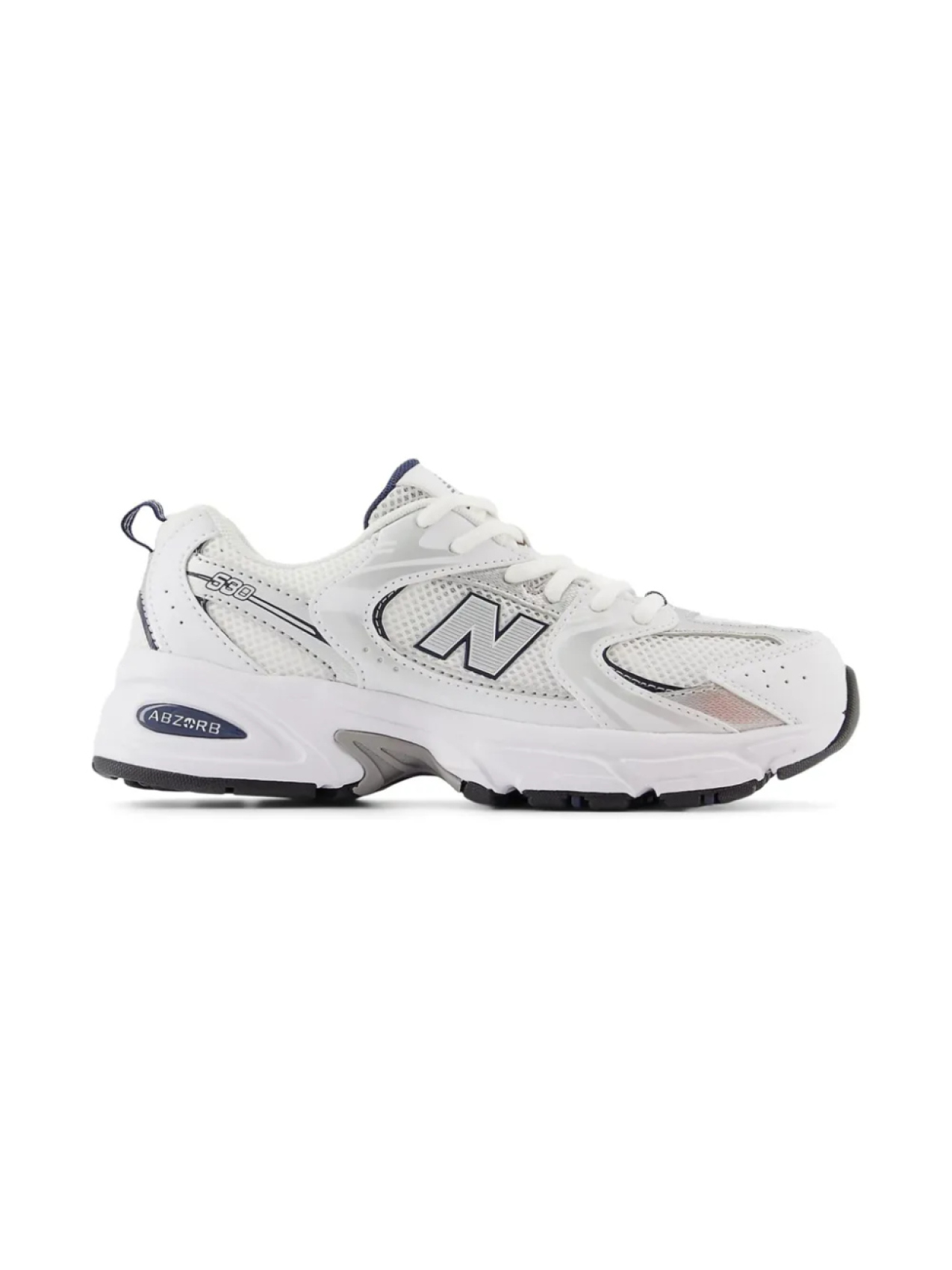 

Кроссовки New Balance Kids 530 со вставками, белый