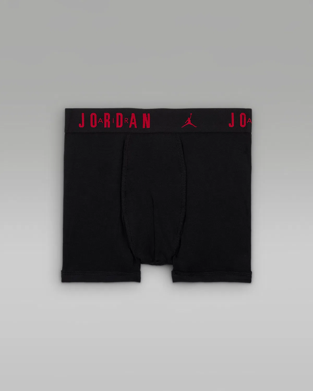 Детские хлопковые боксеры Big Kids' Cotton Core Boxer Briefs (3-Pack) Jordan, Black — фото 3