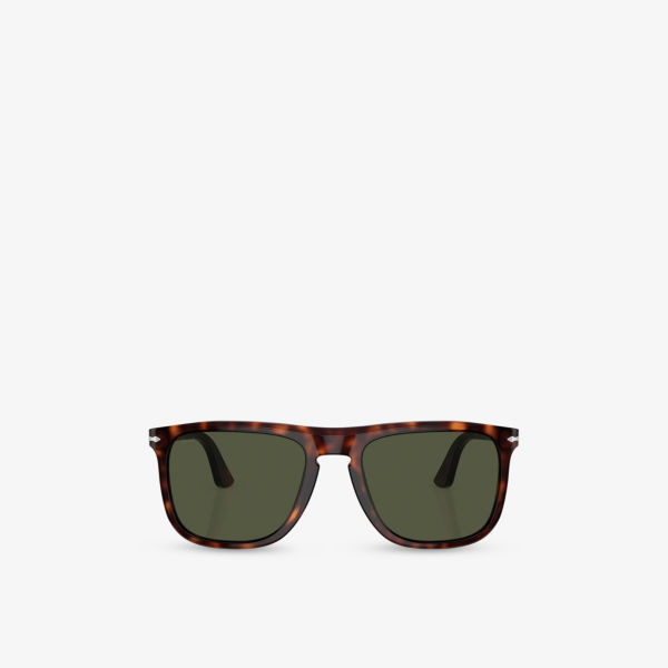 

Po3336S солнцезащитные очки pilot-frame из ацетата Persol, коричневый
