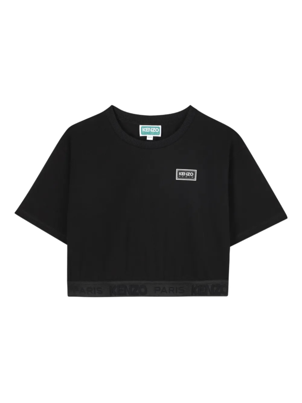 Kenzo Kids спортивный костюм с логотипом, черный — фото 3